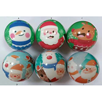 Christmas PU Balls. 6 designs.