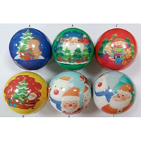 Christmas PU Balls. 6 designs.