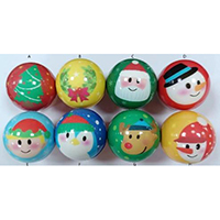 Christmas PU Balls. 8 designs.