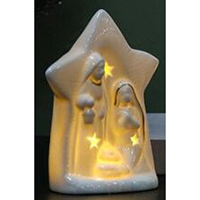 Nativity Decoration with LED Light.