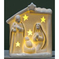 Nativity Decoration with LED Light.