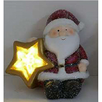 Christmas Figure with Light. Operated by LR44*2