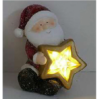 Christmas Figure with Light. Operated by LR44*2