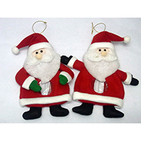 Christmas Candy Bag. Santa Claus Design.