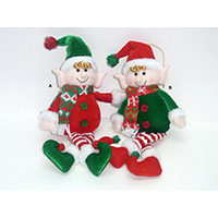 Christmas Hanging Decoration. Elf Design.