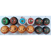 Halloween PU Balls. 12 designs.