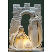 Nativity Decoration with LED Light.