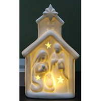 Nativity Decoration with LED Light.