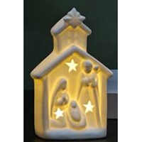 Nativity Decoration with LED Light.