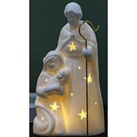 Nativity Decoration with LED Light.