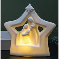 Nativity Decoration with LED Light.
