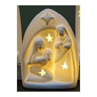 Nativity Decoration with LED Light.